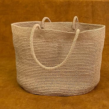Сумки ручной работы. Ярмарка Мастеров - ручная работа Сумка из рафии ка the row Oregon. Handmade.