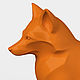 3D модель STL файл для 3Д принтера и ЧПУ Лисичка. Шаблоны для резки. 3dprint-models. Ярмарка Мастеров.  Фото №5
