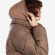 Капор-капюшон капучино. Капюшоны. UNU clothing. Ярмарка Мастеров.  Фото №4
