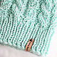 Вязаная шапка и снуд. Комплекты головных уборов. Knit by Heart - Вязаная одежда 富. Интернет-магазин Ярмарка Мастеров.  Фото №2