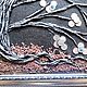 Заказать Денежное Дерево из монет,,Ночная луна,,. Мастерская Натальи Подвойской. Ярмарка Мастеров. . Панно Фото №3