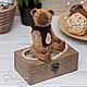 Teddy bear Dreamer handmade toy. Stuffed Toys. Workshop handmade Ekaterina R.. Online shopping on My Livemaster.  Фото №2