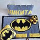 Set for the nursery: a blanket and pillows with a superhero. Blankets. Vyazanye izdeliya i MK iz Alize Puffi. Интернет-магазин Ярмарка Мастеров.  Фото №2
