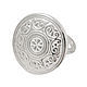 Серебряное кольцо "Солнце" (серебро 925) USR001, Кольца, Москва,  Фото №1
