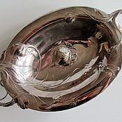 Винтаж handmade. Livemaster - original item WMF Silver-plated dish in Art Nouveau style, Germany. Handmade.