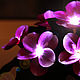 Bouquet lamp 'Violet'. Ceiling and pendant lights. Elena Krasilnikova. My Livemaster. Фото №5