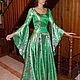 Изумрудное эльфийское платье. Костюмы для косплея. Елена Selenik. Интернет-магазин Ярмарка Мастеров.  Фото №2
