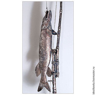 Сувениры и подарки ручной работы. Ярмарка Мастеров - ручная работа ЛОВИСЬ, РЫБКА, БОЛЬШАЯ И...ООООЧЕНЬ БОЛЬШАЯ. Handmade.