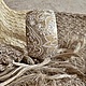 Браслет Льняной бохо. Браслет из бусин. Декупажная мастерская НОРА. Ярмарка Мастеров.  Фото №5