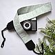 Camera belt Mint, photo accessories, gift to the photographer, Straps, Novosibirsk,  Фото №1