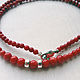 Red Coral Beads. Necklace. Viktoriya (beads-gems). Online shopping on My Livemaster.  Фото №2