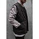 Жилет мужской на синтепоне стеганый Everyday Vest Brown. Жилеты мужские. VÄN Studio. Интернет-магазин Ярмарка Мастеров.  Фото №2