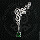  Кафф-серьга серебро 925 (арт. ССО 279). Одиночная серьга. From Siberia with love. Ярмарка Мастеров.  Фото №6