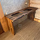 Стол для ванной. Мебель для ванной. Магазин старых досок Greyboard (greyboard). Интернет-магазин Ярмарка Мастеров.  Фото №2