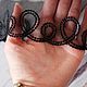 Изысканное платье тёмно-синее с кружевом. Платья. POKONECHNYKH. Ярмарка Мастеров.  Фото №4