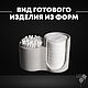 Заказать Молд для стакана под ватные диски и палочки. Силиконовая форма. Силиконовые формы / печати и штампы (loftmold). Ярмарка Мастеров. . Контейнеры для ватных дисков и палочек Фото №3