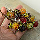 Order Bracelet Berry delight lampwork murano glass. fiery-tale lampwork (fiery-tale). Livemaster. . Bead bracelet Фото №3