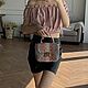 Python Leather Bag leather bag. Crossbody bag. ulijana-zijangirova. Online shopping on My Livemaster.  Фото №2