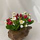 Композиция с земляникой. Композиции. Флера Flowers. Ярмарка Мастеров.  Фото №5