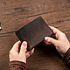 Purse wallet, mens genuine leather. Purse. KullikovCraft. My Livemaster. Фото №5