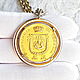 Order Set of the Coat of Arms of Venice,Nettie Rosenstein,USA,40s,gilt 24k,heraldry. Rarities. Livemaster. . Vintage jewelry sets Фото №3
