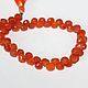 Заказать Сердолик 6-6,5мм нить 23,5см. Beads. Ярмарка Мастеров. . Бусины Фото №3