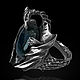 Заказать Кольцо серебряное Дракон с гелиотропом с камнем. Aventure.Jewelry. Ярмарка Мастеров. . Кольца Фото №3