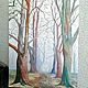  "В старом парке", холст, масло. Картины. Ковалевская Ангелина (картины). Интернет-магазин Ярмарка Мастеров.  Фото №2