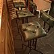 Барный стул в стиле Лофт из труб декор для дома, Стулья, Москва,  Фото №1