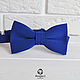 Синяя галстук бабочка купить в Моксве в интернет магазине с доставкой по всему миру