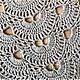 Заказать Косынка крючком серый меланж хлопок. Косынка Кроше женская. Multi Color Crochet (voronkova-olga). Ярмарка Мастеров. . Косынки Фото №3