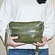 Shoulder bag: Khaki color. Crossbody bag. J.P.-Handmade Designer Bags. Online shopping on My Livemaster.  Фото №2