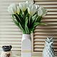 Тюльпаны из фоамирана. Цветы. Уютный декор для дома. Интернет-магазин Ярмарка Мастеров.  Фото №2