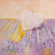 Картины и панно handmade. Livemaster - original item Lavender dream clouds. Handmade.