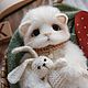 Котик игрушка из меха. Мишки Тедди. Ольга Веселова «Mi-Mi Toys». Ярмарка Мастеров.  Фото №5