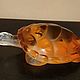 Винтаж: Крупная хрустальная черепаха, Лалик, Lalique. Статуэтки винтажные. Phoenix Antique • Феникс Антик. Ярмарка Мастеров.  Фото №4