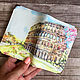 Cover for a passport, a series of 'City and country, Italy, Rome, Passport cover, Obninsk,  Фото №1