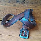 Аксессуары handmade. Livemaster - original item The genuine leather strap. Handmade.