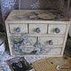 'Elegante edad'-Mini-cómoda. Mini Dressers. Hundred centuries. Интернет-магазин Ярмарка Мастеров.  Фото №2