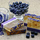 Soap Blueberry and cornflower, Soap, Moscow,  Фото №1