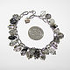 Bracelet stones rutile quartz hair and beads. Bead bracelet. krasota-prirody. My Livemaster. Фото №4