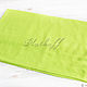 Light green solid color women's stole 'Basic'. Scarves. Platkoffcom. Online shopping on My Livemaster.  Фото №2