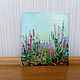 Order 'Powdered summer' oil,miniature. Anji's favourite pictures (anzhela-a). Livemaster. . Pictures Фото №3