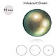 Swarovski 5818, 12мм (полупросверленый) Iridescent Green, Кристаллы, Москва,  Фото №1