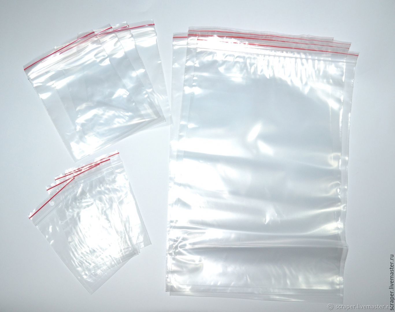 Zip lock. Пакет ЗИП-лок 15*25см, 80мкм. Пакет zip-Lok ПВД 12х17см 25мкм 100шт/уп 150уп/кор ч. Грипперы 35*45. Пакет ЗИП-лок 35*45см, 80мкм.