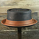 Заказать Кожаная шляпа порк пай PPH-15. Bluggae Custom Headwear. Ярмарка Мастеров. . Шляпы Фото №3