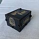 Black music box-hurdy-gurdy Harry Potter. Musical souvenirs. musiccraftbox. My Livemaster. Фото №4