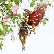 Украшения handmade. Livemaster - original item Fairy Butterfly Brooch Gift for Girl Girl. Handmade.