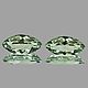 Заказать Аметист натуральный зеленый 5,04Ct 14х7мм 2шт VVS Бразилия. Сундучок старца.. Ярмарка Мастеров. . Минералы Фото №3