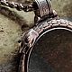 Кулон Уроборос из серебра с зеленым авантюрином. Оберег. Sacred-artifacts. Интернет-магазин Ярмарка Мастеров.  Фото №2
